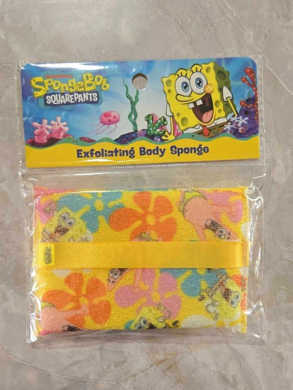 SpongeBob SquarePants Groovy Exfoliating Bath Set